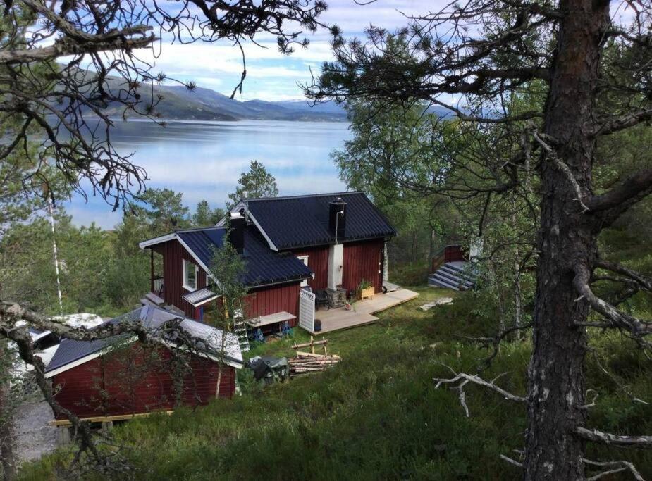 Cozy Cabin With A Great View Skamdal ภายนอก รูปภาพ