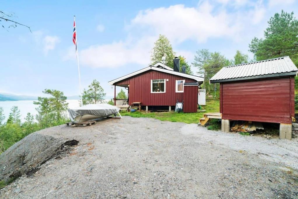 Cozy Cabin With A Great View Skamdal ภายนอก รูปภาพ